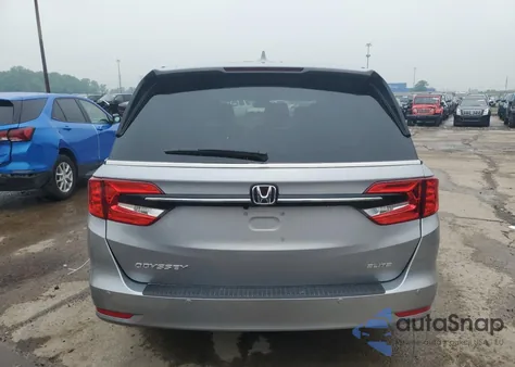 2024 Honda Odyssey Elite из США, поврежденный, VIN 5FNRL6H94RB023686